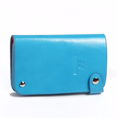 

Women Card Holders Long Women Korean Ultra-thin Vertical Leather Wallet