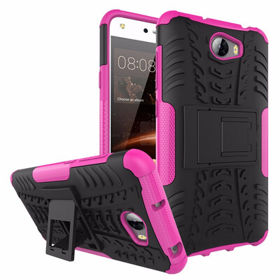 

Goowiiz Phone Case For Huawei Y5 2018Honor 7SHonor Enjoy 7 Play Armor Tire Texture Rugged Protection PCTPU