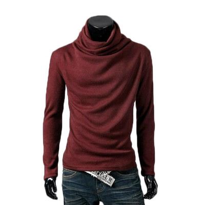 

Zogaa Men's T-Shirt Fashion Heap Collar All-matching
