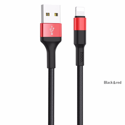 

HOCO USB Cable For iPhone X 8 7 6 5 6s plus Fast Charging Cable Phone USB Data Cable For Apple IOS 11 10 iPad USB Charger Cable