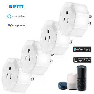 

2PCS Wireless WIFI Smart Plug US Outlet WI-FI Socket