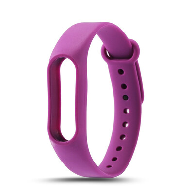 

prism Colorful Silicone Wrist Strap Bracelet Double Color Replacement watchband for Original Miband Xiaomi Mi band 2 Wristbands