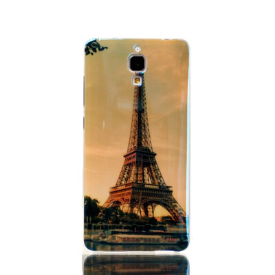 

MOONCASE Plating Blue Cool Design Soft TPU Case Cover For Xiaomi Mi 4