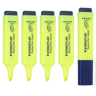 

Staedtler Staedtler Highlighter 364-1 yellow 5 packs
