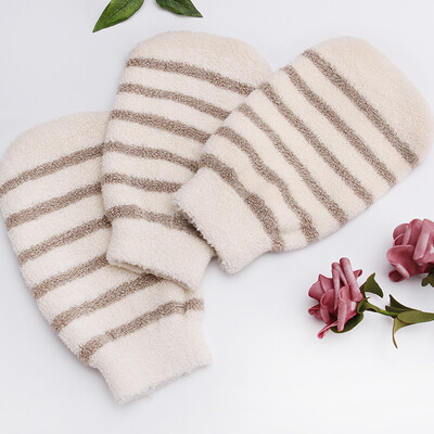 

Bethus linen bath towel exfoliating hatchback bath towel 3 piece set