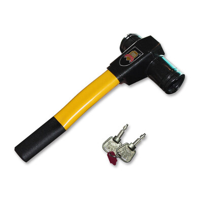 

Golden Tun (король tun) замок рулевого колеса автомобиля противоугонная блокировка T-lock CM-0930L желтый