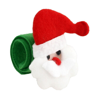 

1pcs chrismas пощечину пэт круг санта - клауса браслет руку браслет рождество