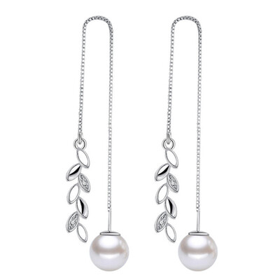 

Long Drop Earrings For Women High Quality Korea Trendy Jewelry Dangle Earring Party Lady Accessories WHEG40