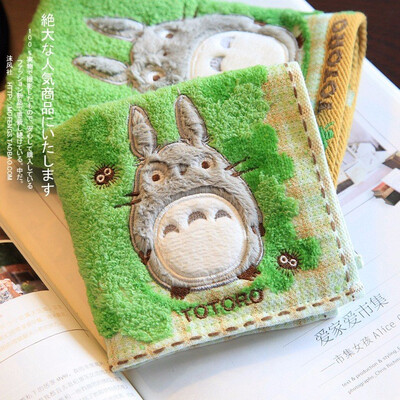 

Cntomlv Hot sale 100 Cotton Luxury My Neighbour Totoro Face Hand Towel Sheet Gift only left 99piece