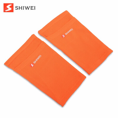 

Shiwei Pair of Soccer Socks Shin Calf Sleeves for Legs Pads Pocket Breathable Polyester Double-layer design Uniform force