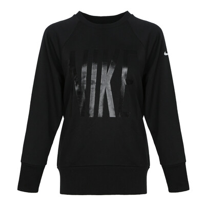 

Nike NIKE Womens Sweater Pullover AS W NK DRY TOP CREW GRX HO Sportswear 929685-010 Black M