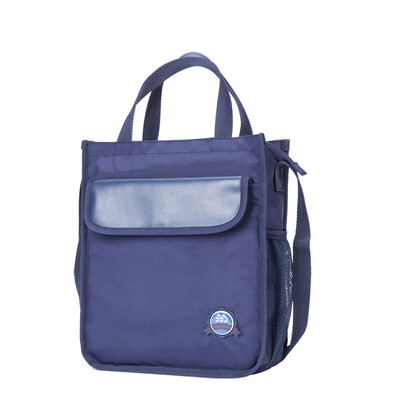 

Xiao Yang YANG childrens tutor bag primary school student handbag shoulder diagonal supplementary class bag Y0030 Navy