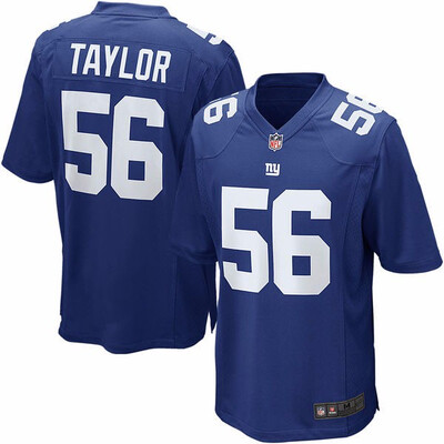 

Mens New York Giants Saquon Barkley Nike White 2018 NFL Draft Pick Game Jersey