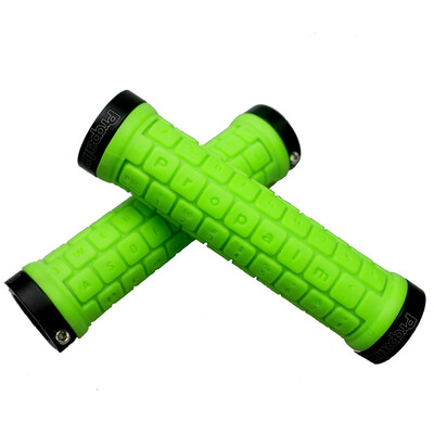 

Taiwan gecko Propalm bike sets of mountain bike handle sets of high quality rubber sets of shock absorber sets of blue 708ep