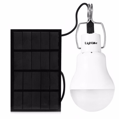 

Lightme  - 1200 15W 130LM Portable LED Bulb Light Garden Solar Powered Energy Lamp Energy saving low power consumption