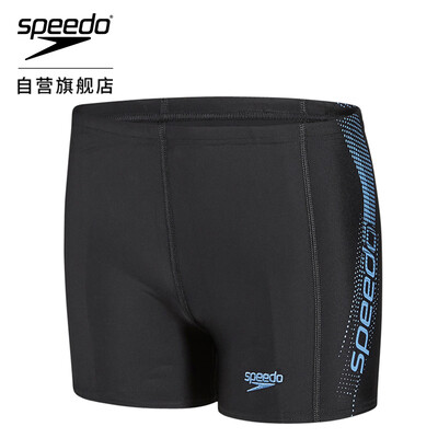 

Speed than speedo childrens swimming trunks boys big boy youth boxer training swim trunks anti-chlorine comfort wear 809530A764 black blue 26