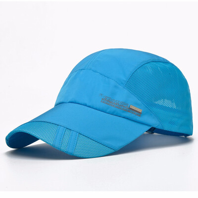 

Hat summer men&women Korean version of the outdoor sports quick-drying cap sunscreen baseball cap net cap summer sun hat