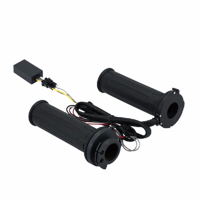 

One Pair of Adjustable 22cm Electric Heated Grips HotWarm Handlebar for 12V Motorcycle