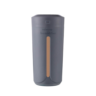 

TOMNEW 230ML Cool Mist Humidifier USB Mini Portable Ultrasonic Two Gears Air Diffuser Freshener with LED Night Light in Home Car