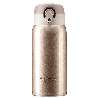 

[Jingdong supermarket] rich light lightweight fashion portable portable stainless steel shell cover insulation cup 480ml green (WFZ1011-480)