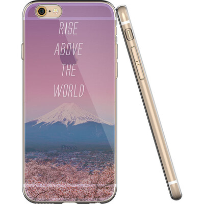 

Illustrator Apple iPhone6s Plus / 6 Plus Cell Phone Case / Case Silicone Transparent Drop-Off Soft Shell Landscape Traveler's Message Series