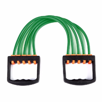 

Portable Indoor Chest Expander Puller Adjustable 5 Tubes Resistance Band Exercise Fitness Resistance Cable Rope Tube Chest Exercis
