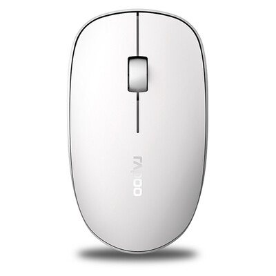 

Rapoo M200 Bluetooth Multimode Wireless Mouse Bluetooth Mouse Bluetooth 30Bluetooth 40Wireless 24G Notebook Mouse Mute Mouse White