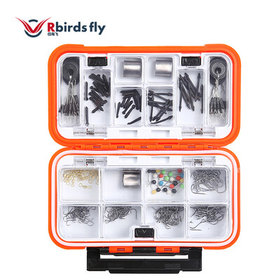 

R birdsfly hook set full set of fishing gear accessories hook box space bean lead storage box fishing supplies fishing supplies new Kanto stab-free medium RBF106