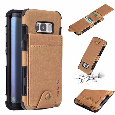 

SHS Phone Case For Motorola Moto G4G4 PlusE4 Plus European Fashion Linen Clasp Card slot Multifunctional Wallet