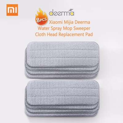 

8pcs or 4pcs Xiaomi Mijia Smart Deerma Water Spray Mop Sweeper Cloth Head Replacement Pad