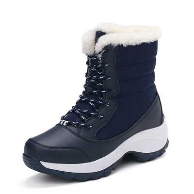 

Womens boots waterproof winter shoes womens winter boots on the platform that keep you warm Winter boots with thick fur