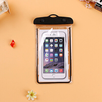 

Universal Waterproof Phone Pouch For Sony Xperia XZ1 CompactXZ1 Mini G8441 Swimming Diving Transparent Bag Luminous Case