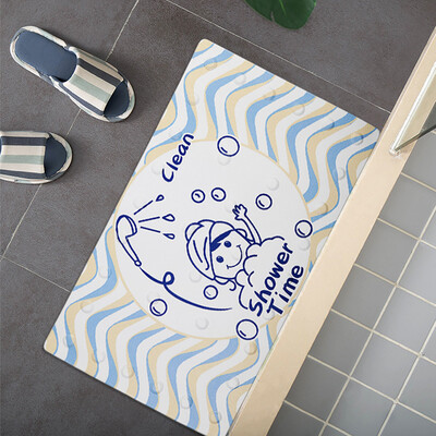 

Bathroom mat door mat dusting mat door pad anti-skid kitchen mat cartoon bubble 4070CM