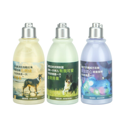 

Thousand pet family pet dog shower gel Bomeibi Xiong Satsuma white hair special shower gel pet supplies dog shampoo - white hair combination 3x250ml