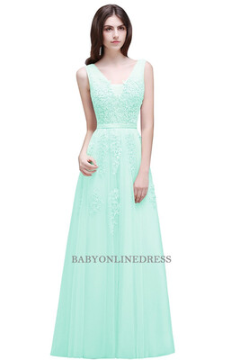 

Hot Simple Wedding Dress White Ivory Applique Tulle Cheap Wedding Dresses Gown