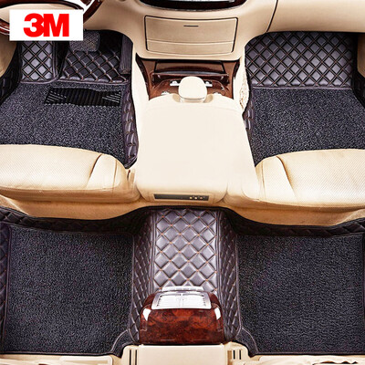

3M wire circle half surrounded by car mats Audi Q5 09-18 models mats elegant series black