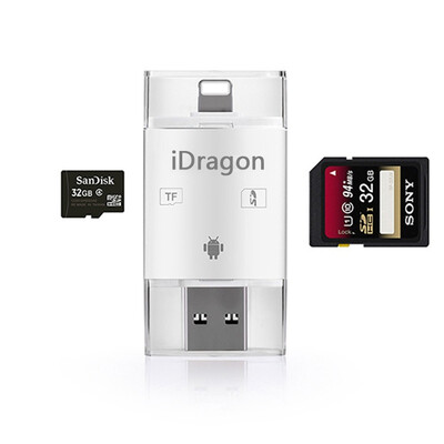 

micro Sd card reader for Apple iphone 6s 7 plus Pendrive metal Expansion Android phone OTG memory card reader usb30