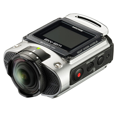 

Ricoh WG-M2 outdoor sports three anti-camera (silver) 204 � ultra wide-angle video, 4K shooting, WIFI connection, rugged design