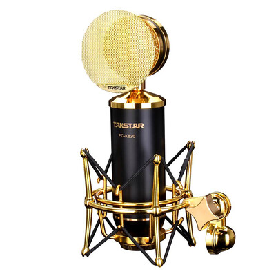 

Victory (TAKSTAR) PC-K820 Capacitor Microphone Network K song professional recording call Kazakhstan broadcast host YY voice chat microphone