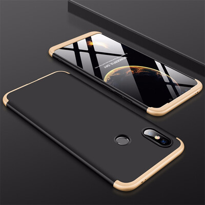 

Goowiiz Phone Case For Xiaomi Mi 88 SE6XA2Note 3 Fashion Color collision 360 Degree Coverage PC Full Protection