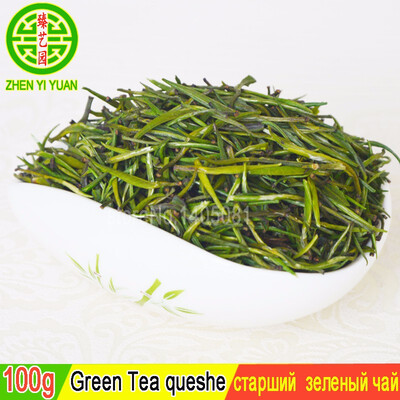 

2018 high quality Green Tea Mingqian fried queshe Maojian tea 100 grams green healthy diet FREE SHIPPING