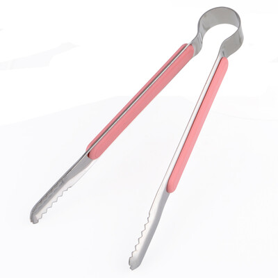 

Jiluo Kitchen DIY Gadgets Korean Series Trumpet Stainless Steel Multifunctional Barbecue Food Pickup Clip CP3026