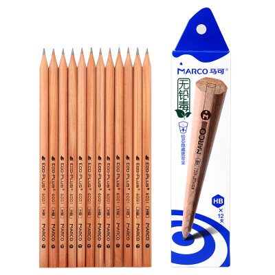 

Marco 6001-HB-12CB Writing pencils Wooden hexagonal HB 12 boxed