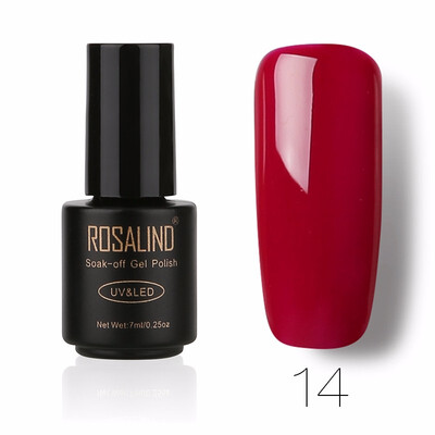 

ROSALIND Gel 1S 7ml DIY Blossom Gel Polish Professional Soak Off UV For Manicure Nail Art Semi Vernis Permanant Gel Lacquer