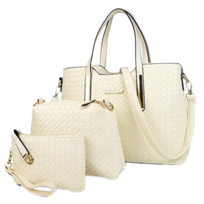 

SMOOZA 2018 New new women shoulder bag famous designer luxury brands women bag set good quality medium women handbag set
