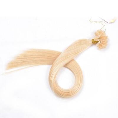 

BHF Hair Fusion Hair Extensions 1gstrand Human Remy Hair 613 Blonde Keratin Stick Nail Hair Extensions