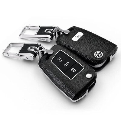 

SAIBON Volkswagen Key Case Tiguan L Touran L Touran Import Tiguan Tour Huan Lingdu Golf 6 Jialv Leather Key Set Auto Accessories