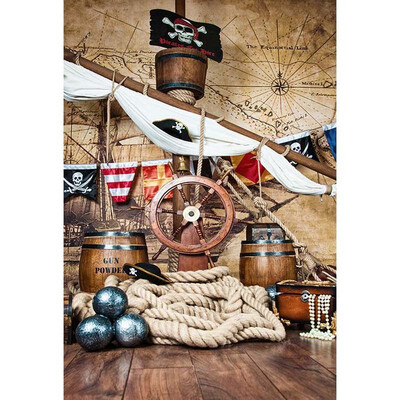 

Wine Barrel Round Star Photo Backdrop 57FT Vinyl Fabric Cloth Digital Printing Birthday Background -3192