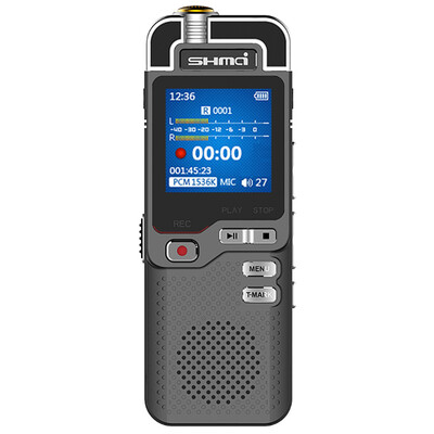 

LME HMC D50 recording pen professional high-definition noise reduction genuine MP3 HIFI player 8G white