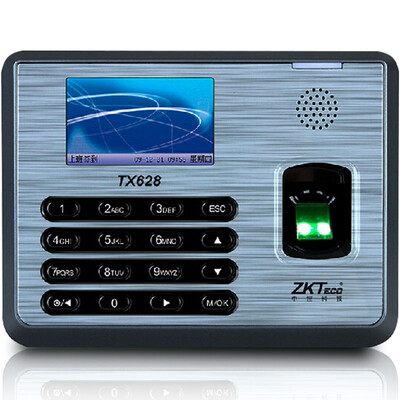 

Central control wisdom (ZKTeco) TX628 universal network attendance machine